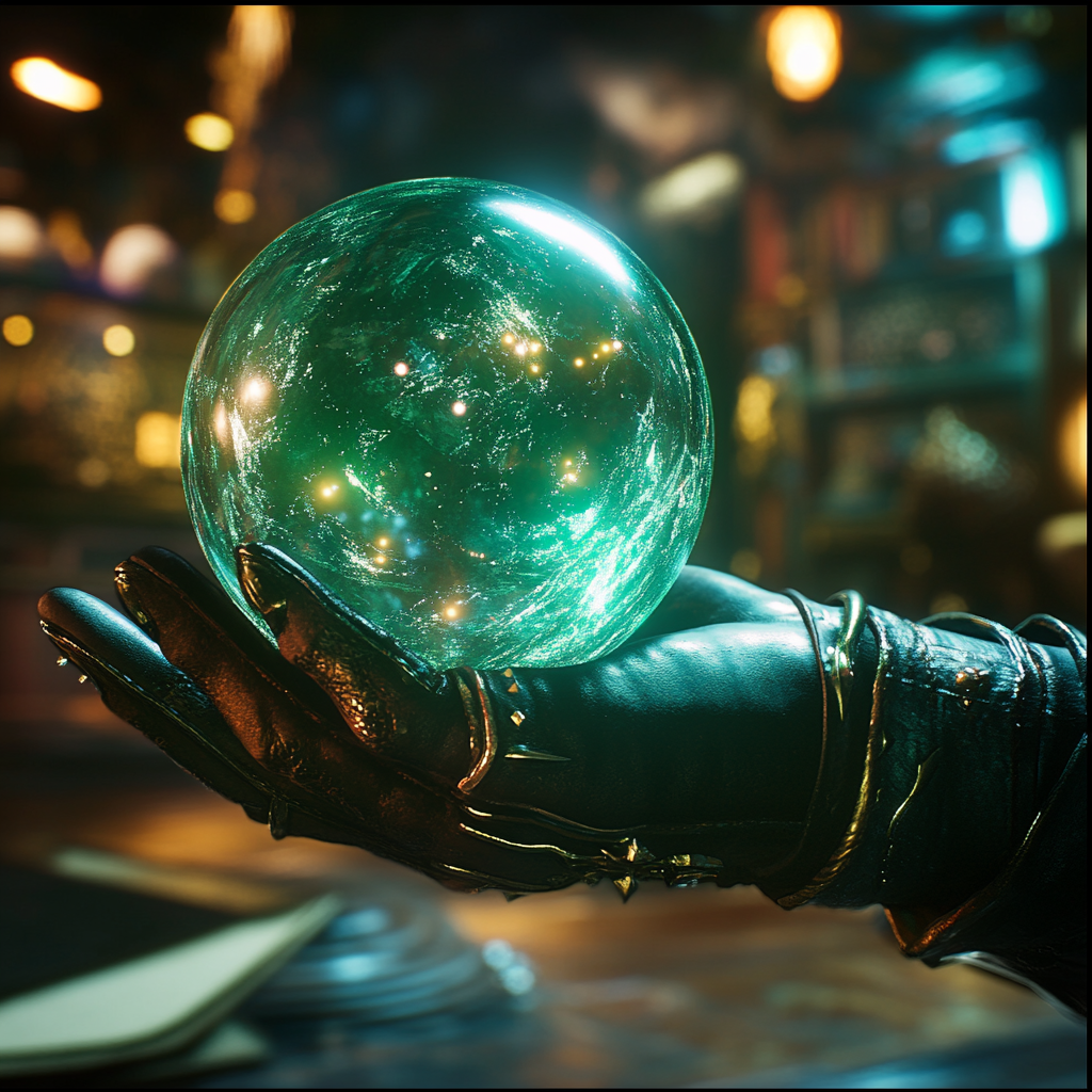 The Holy Materia from Final Fantasy VII